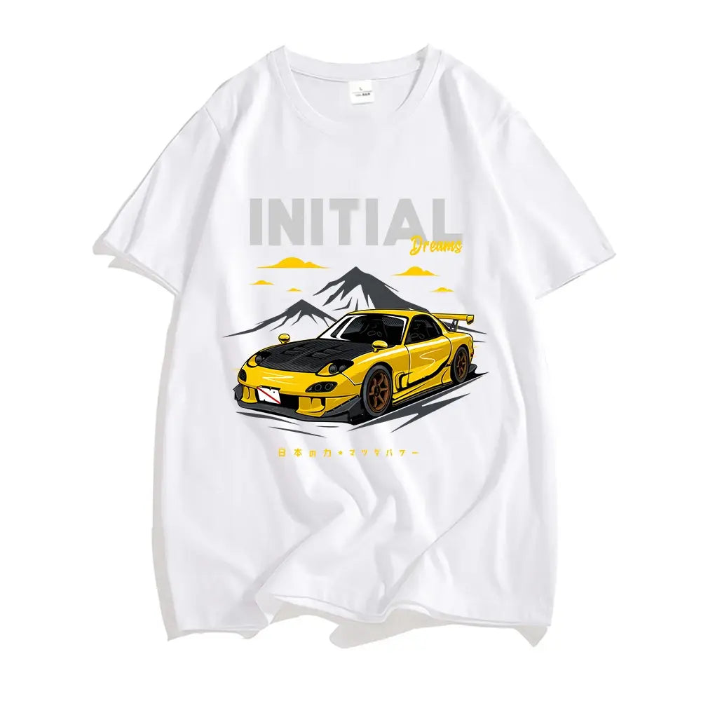 RX-7 Initial Dreams T-Shirt - Image #2
